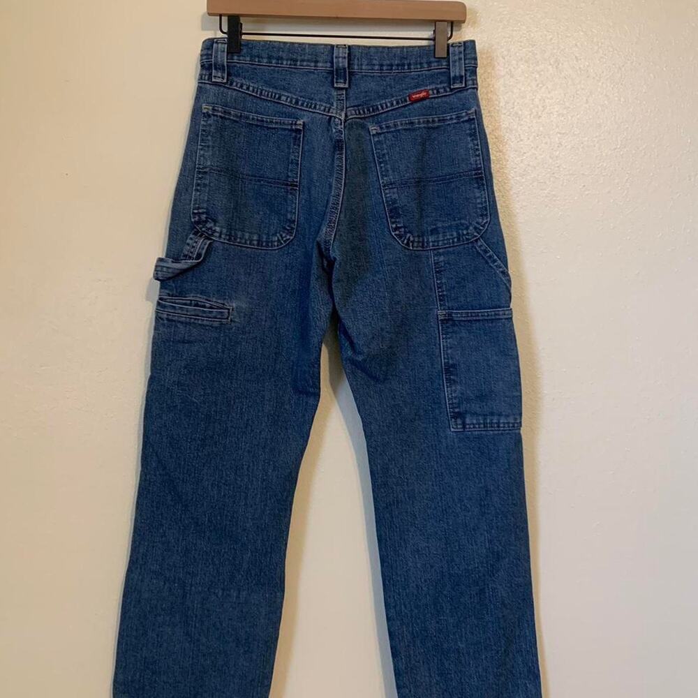 Wrangler carpenter navy blue jeans - Picture 5 of 7